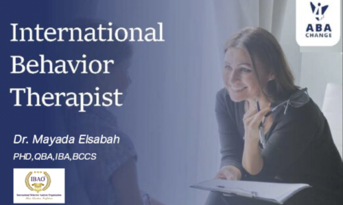 Certified International Behavior Therapist (IBT)